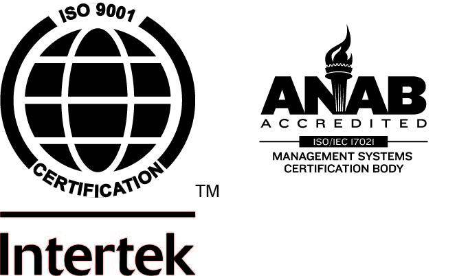 ISO 9001 ANAB 2015 black